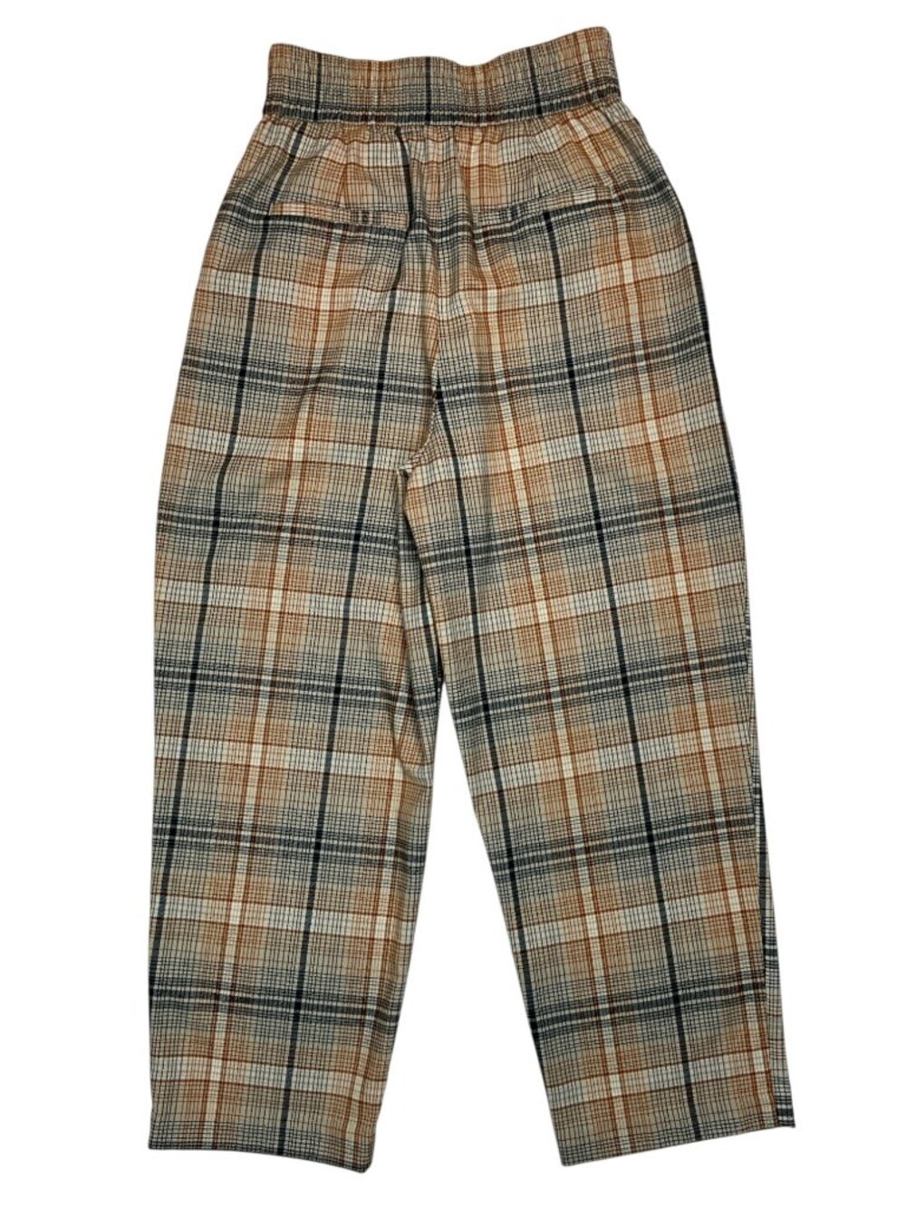 Urban Outfitters Plaid Pleated Front Trouser Pants S High Rise Academia - Picture 15 of 16